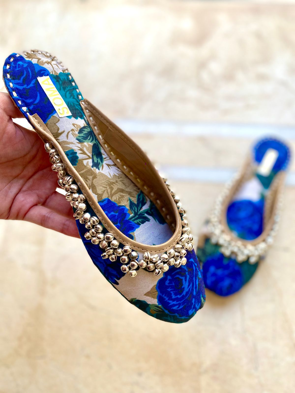 Blue floral