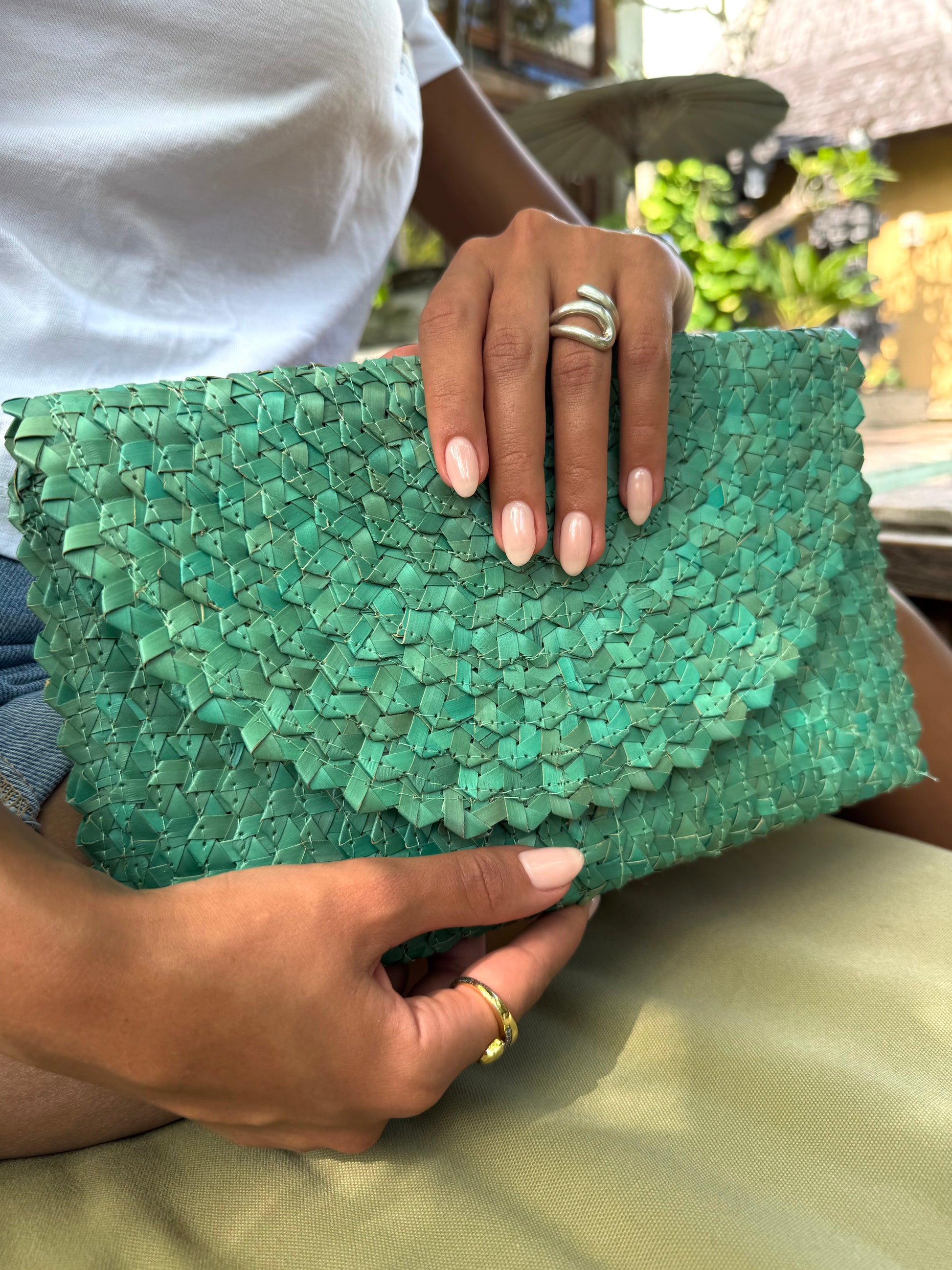 MIA Palm Clutches