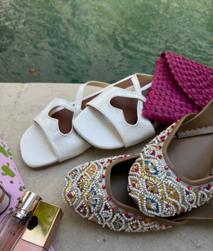 Java Heart Sandals