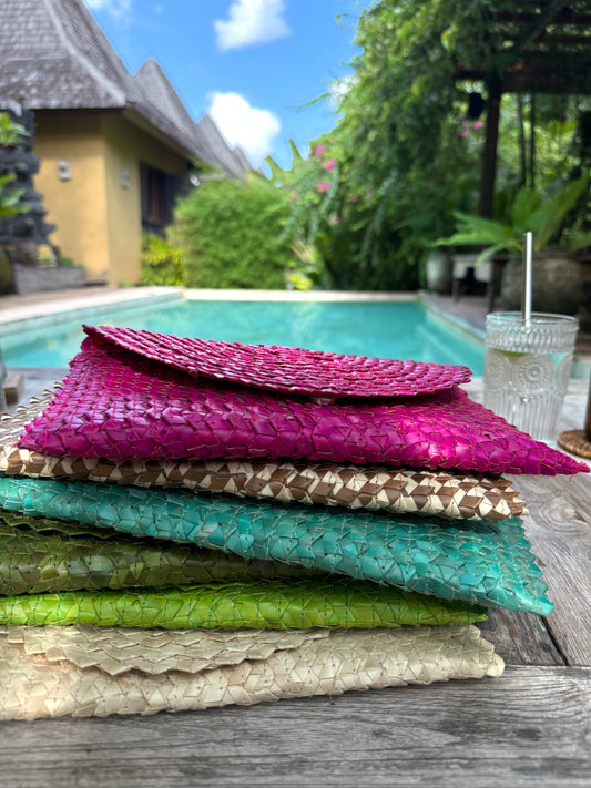 MIA Palm Clutches
