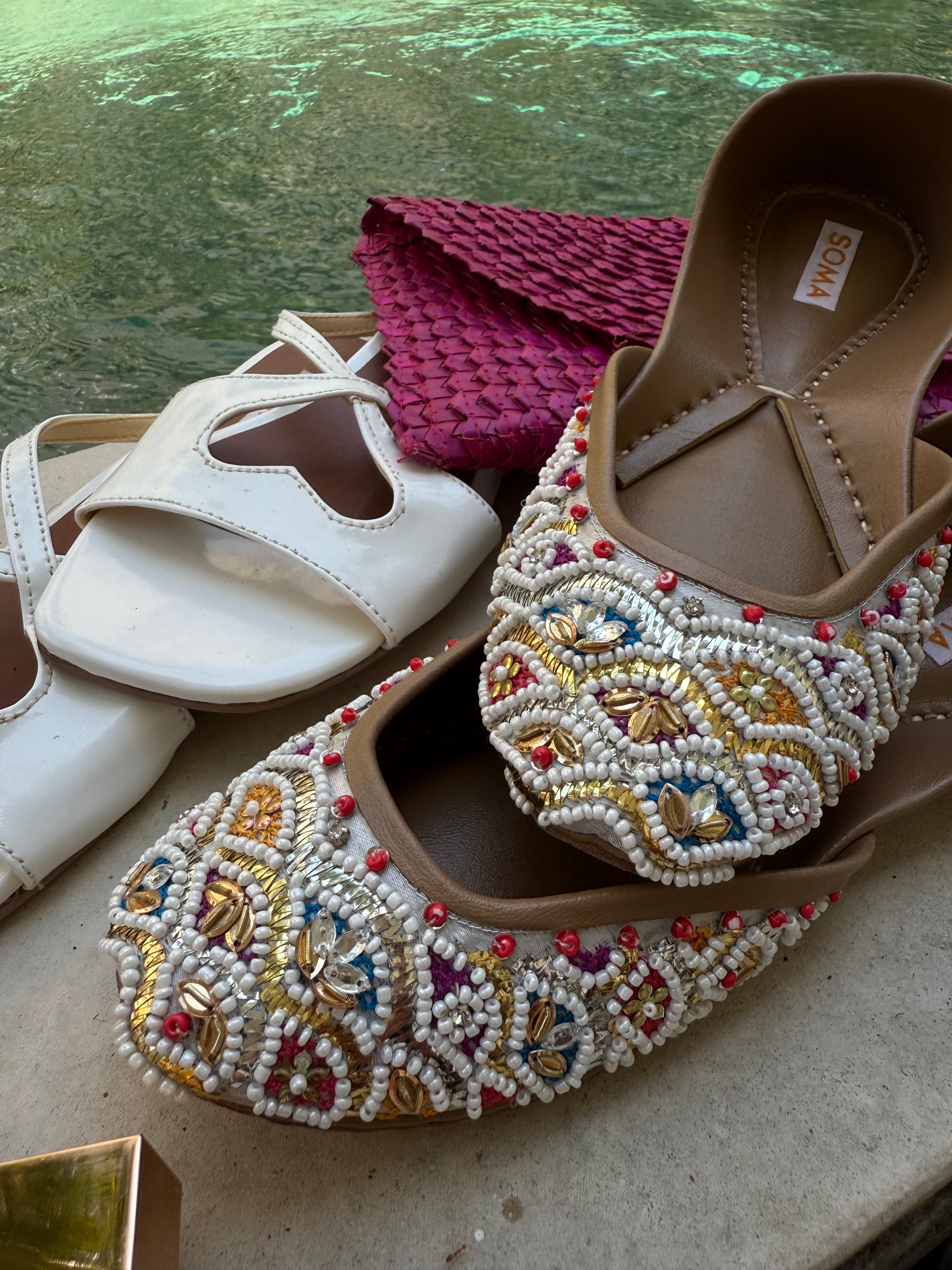 Java Heart Sandals