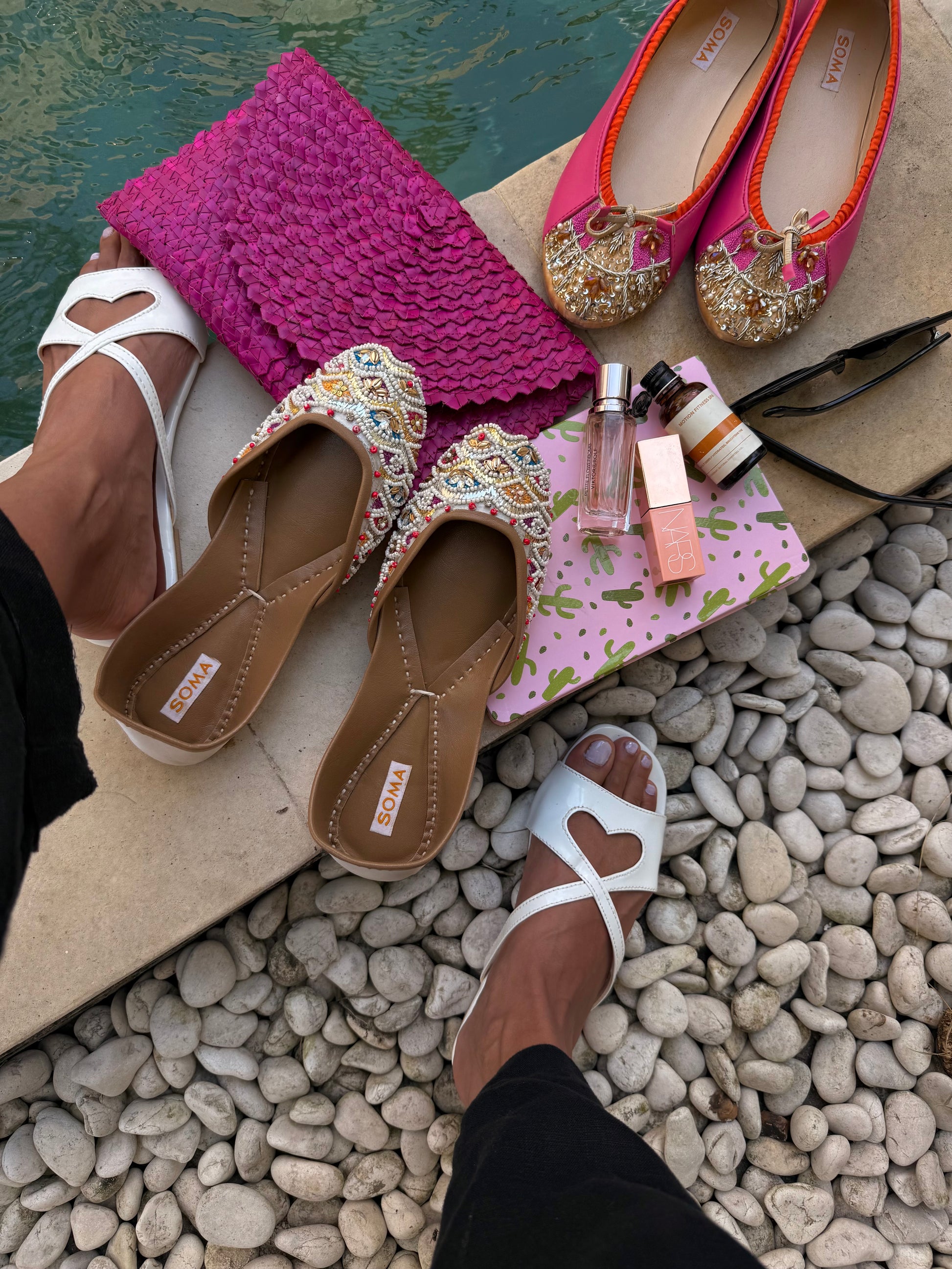 Java Heart Sandals