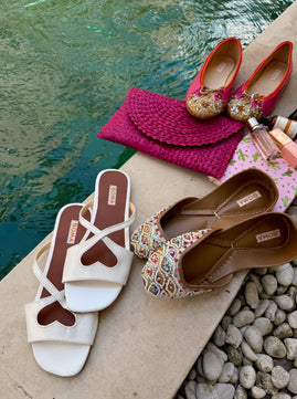 Java Heart Sandals