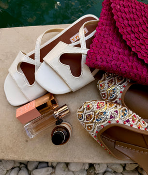 Java Heart Sandals