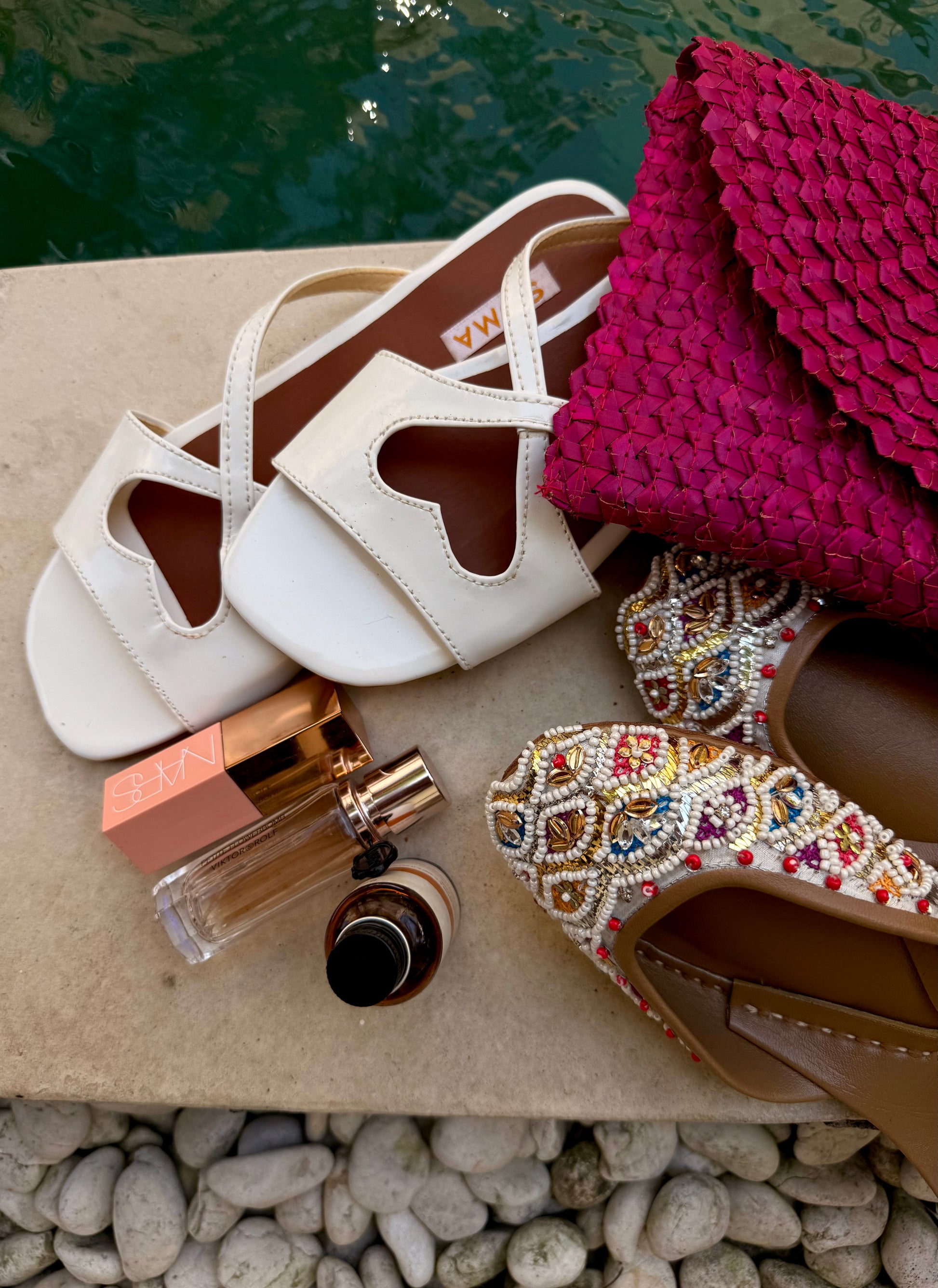 Java Heart Sandals