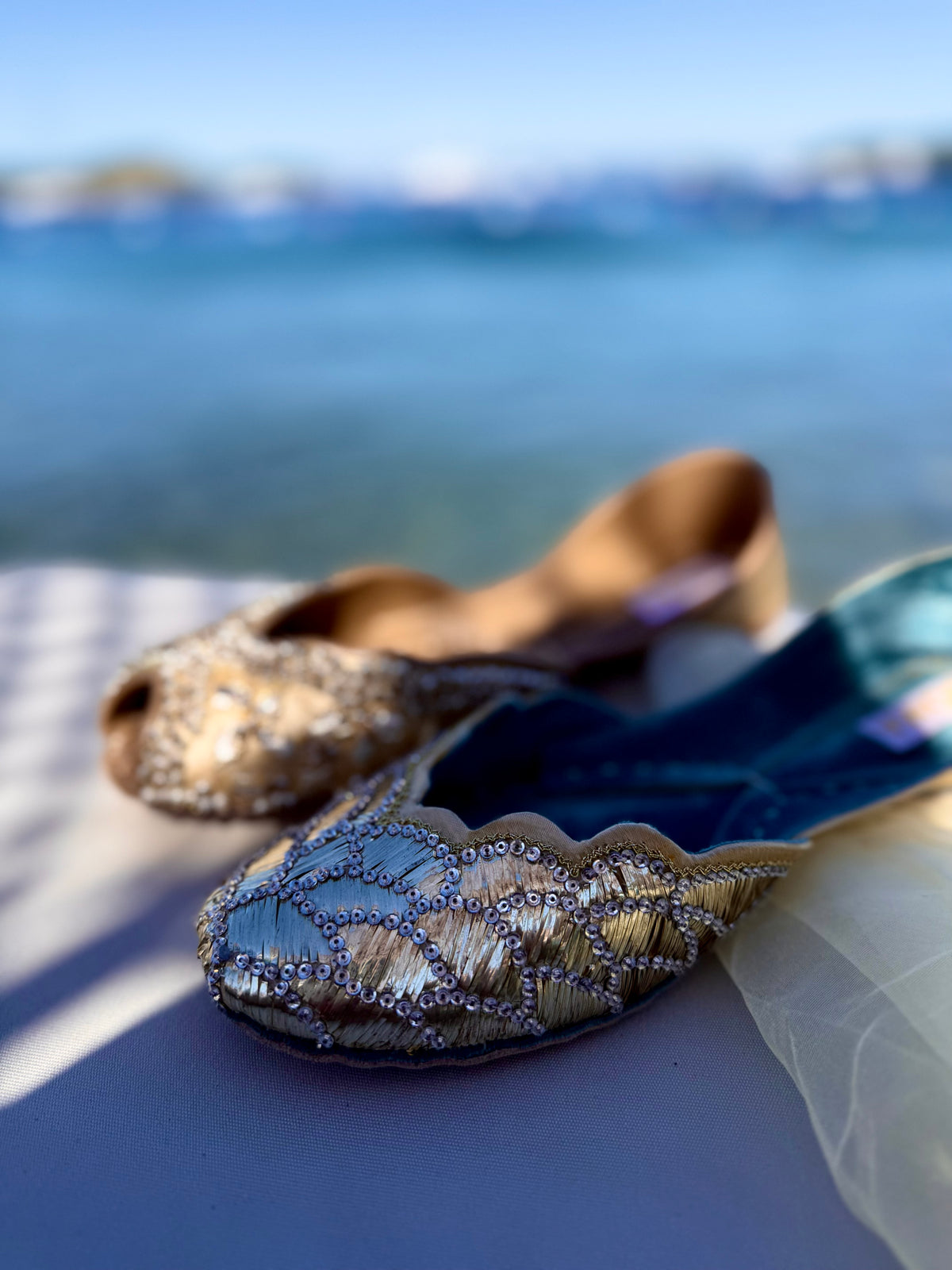RAUNAK رونق scalloped summer mukesh khussa by SOMA